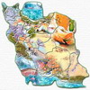  تغيير در نقشه تقسيمات كشورى :با ايجاد بخش گاريزات به مركزيت روستاى بخ شامل  گاريزات و كهدوئيه در تابيعت شهرستان تفت استان يزد موافقت  شد