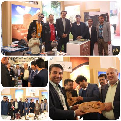 بازدید فرمانداران شهرستانهای اردکان و مهریز از غرفه استان یزد در دوازدهمین نمایشگاه بین‌المللی گردشگری تهران