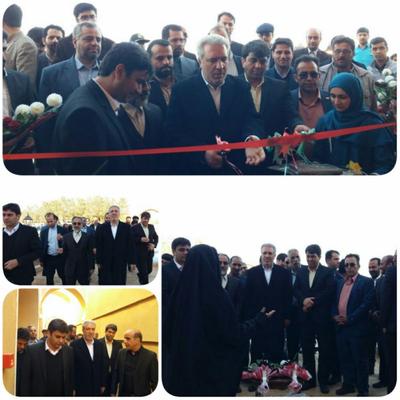 افتتاح مجتمع گردشگری قلعه وزیر میبد با حضور معاون رئیس جمهور و رئیس سازمان میراث فرهنگی کشور