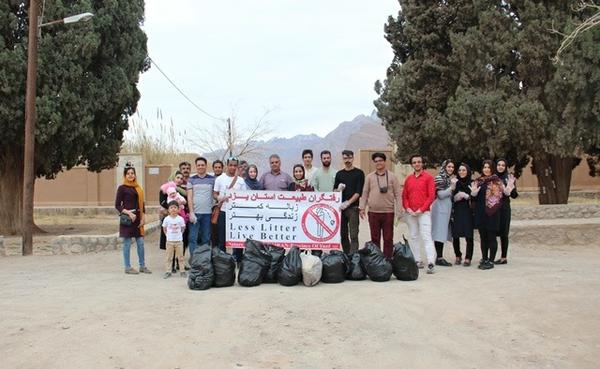 در آستانه سال نو، بناهای تاریخی و گردشگری شهرستان تفت نظافت و پاکسازی شد