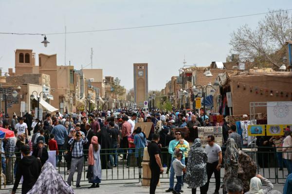 بافت تاریخی و باغ جهانی دولت آباد انتخاب اول گردشگران نوروزی یزد