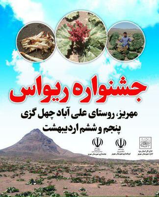 مهریز، میزبان جشنواره ریواس خواهد بود