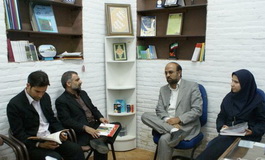 بازدید رئیس روابط عمومی استانداری از کانون پرورش فکری کودکان و نوجوانان یزد