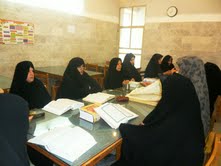 جلسات ختم قرآن کریم در کتابخانه عمومی رئیس فرهمند یزد