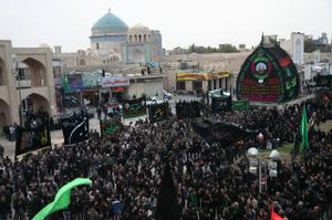  گزارش تصويري :اجتماع  بزرگ هيئت هاي مذهبي دارالعباده يزد (حسينيه ايران)در ميدان امير چقماق(1)