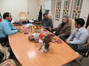 بازدید مشاوراستاندارومدیرکل روابط عمومی و اموربین الملل استانداری ازحوزه هنری استان یزد