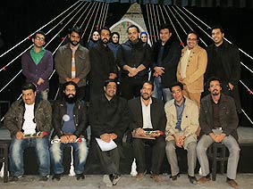 دیدارسرپرست حوزه هنری استان یزد با عوامل نمایش "عاشقستان"