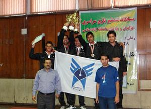 کسب مقام های برتر تیم شمشيربازی دانشجويان دانشگاه آزاداسلامی يزد در مسابقات سراسری واحدهای دانشگاهی