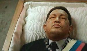 عکس/ هوگو چاوز بعد از مرگ