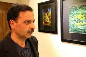 دیدارمدیرکل ارشاد یزدبا استاد برجسته خوشنویسی