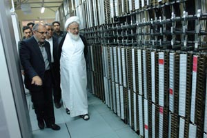 ديدار آيت الله ناصري با كاركنان شركت مخابرات استان يزد
