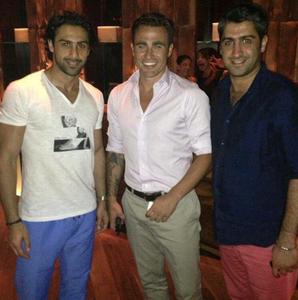 عکس / فرهاد مجیدی و کاناوارو