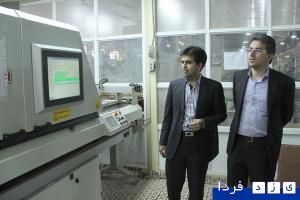 گزارش تصویری:بازدید  مشاور استاندارو عضو شورای شهر از کارخانه کاشی یزد