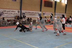 صعود تیم یزد به لیگ برتر کبدی بانوان