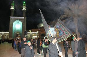 عزاداری شهادت حضرت فاطمه زهرا (س) در بافق به روایت تصویر