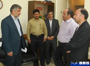 حضور نماینده مجلس شورای اسلامی در مرکز اورژانس یزد