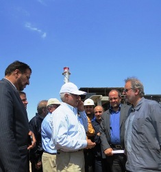 گزارش تصویری حضور مدیرعامل ایمیدرو و دادستان دیوان محاسبات کشور در طبس(5 نظر)