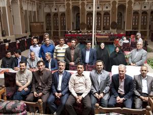 بازديد اعضاي شوراي اسلامي شهر آران وبيدگل كاشان از پروژه هاي عمراني شهرداري يزد+گزارش تصویری