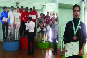 شمشیرباز یزدی قهرمان مسابقات قزاقستان شد