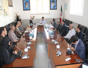  دیدار اعضاء هیئت تنیس روی میز با مدیرکل ورزش و جوانان استان یزد