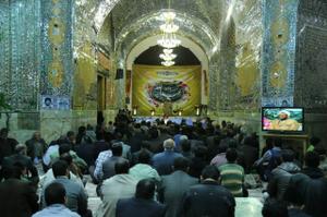 گزارش تصویری آيين نكوداشت ميلاد با سعادت امامزاده عبدالله بن موسی الکاظم(ع) بافق 