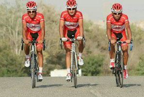  آغاز مسابقات لیگ برتر دوچرخه سواری جاده در شهرستان مهریز