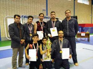  یزد قهرمان رقابت های ژیمناستیک کشور شد