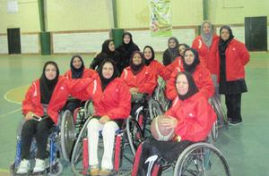  حضور تيم بسكتبال با ويلچر كاشي پرسپوليس در مسابقات ليگ بانوان