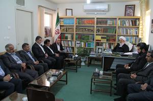  دیدار اعضای شورای تعاون،کار و رفاه اجتماعی استان با نماینده ولی فقیه +گزارش تصویری