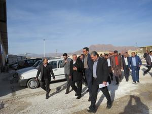 معاون وزیر صنعت معدن و تجارت در مهریز + گزارش تصویری