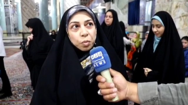 فیلم| نظر رای دهندگان یزدی هنگام رای دادن